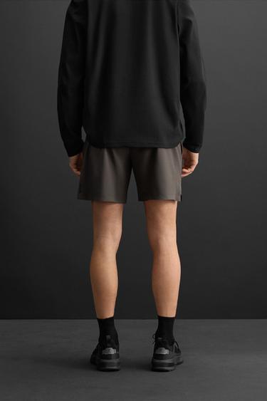 BASIC TRAINING SHORTS - Anthracite grey by Zara - Image 2