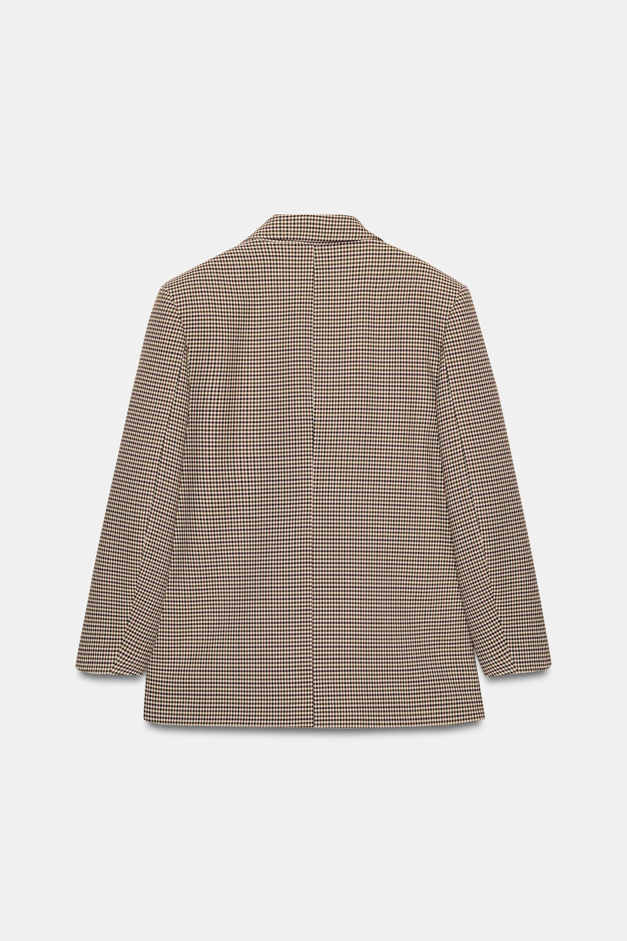 VESTE OVERSIZE À BOUTONNAGE CROISÉ