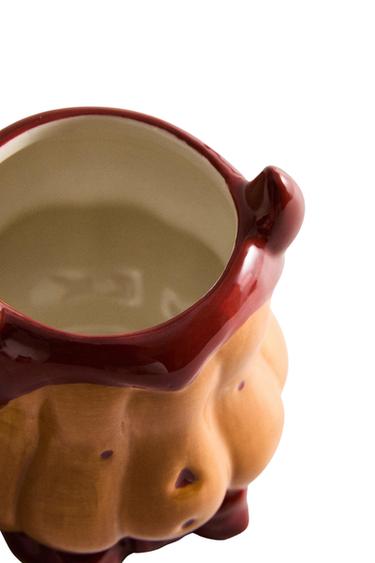 CHILDREN’S HALLOWEEN PUMPKIN CERAMIC MUG - Reds by Zara