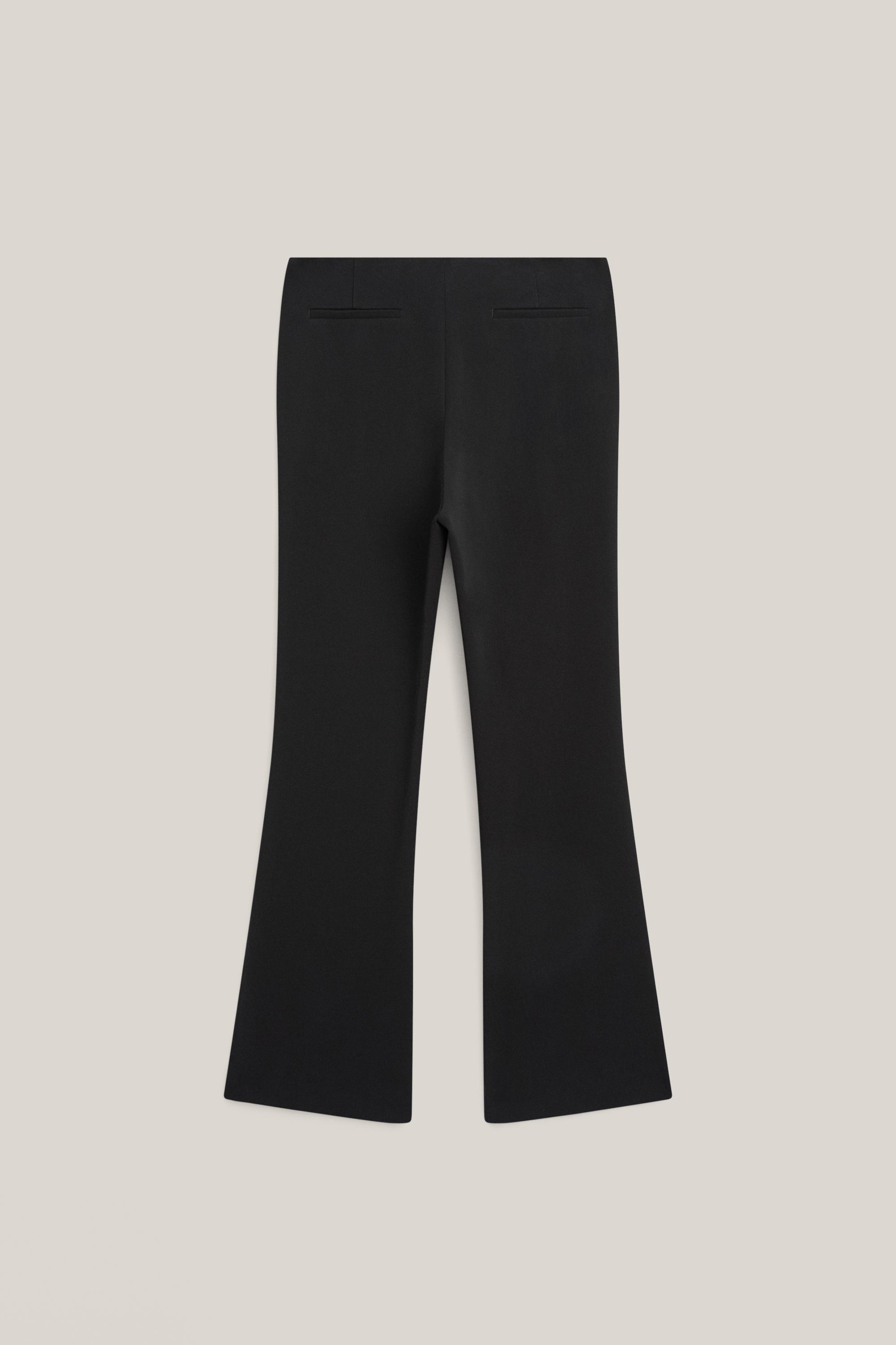 Satin flare fit trousers - LIMITED EDITION