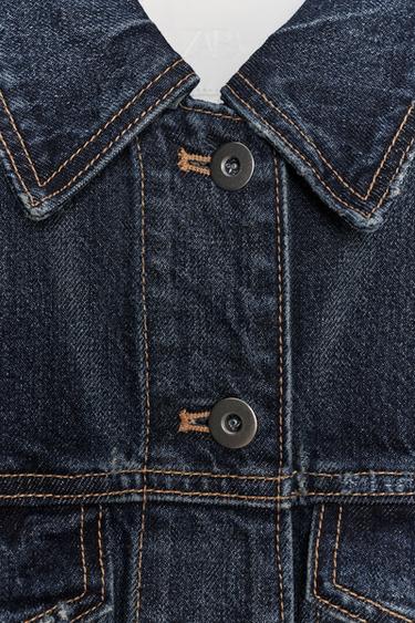 TRF DENIM JACKET - Blue by Zara - Image 9