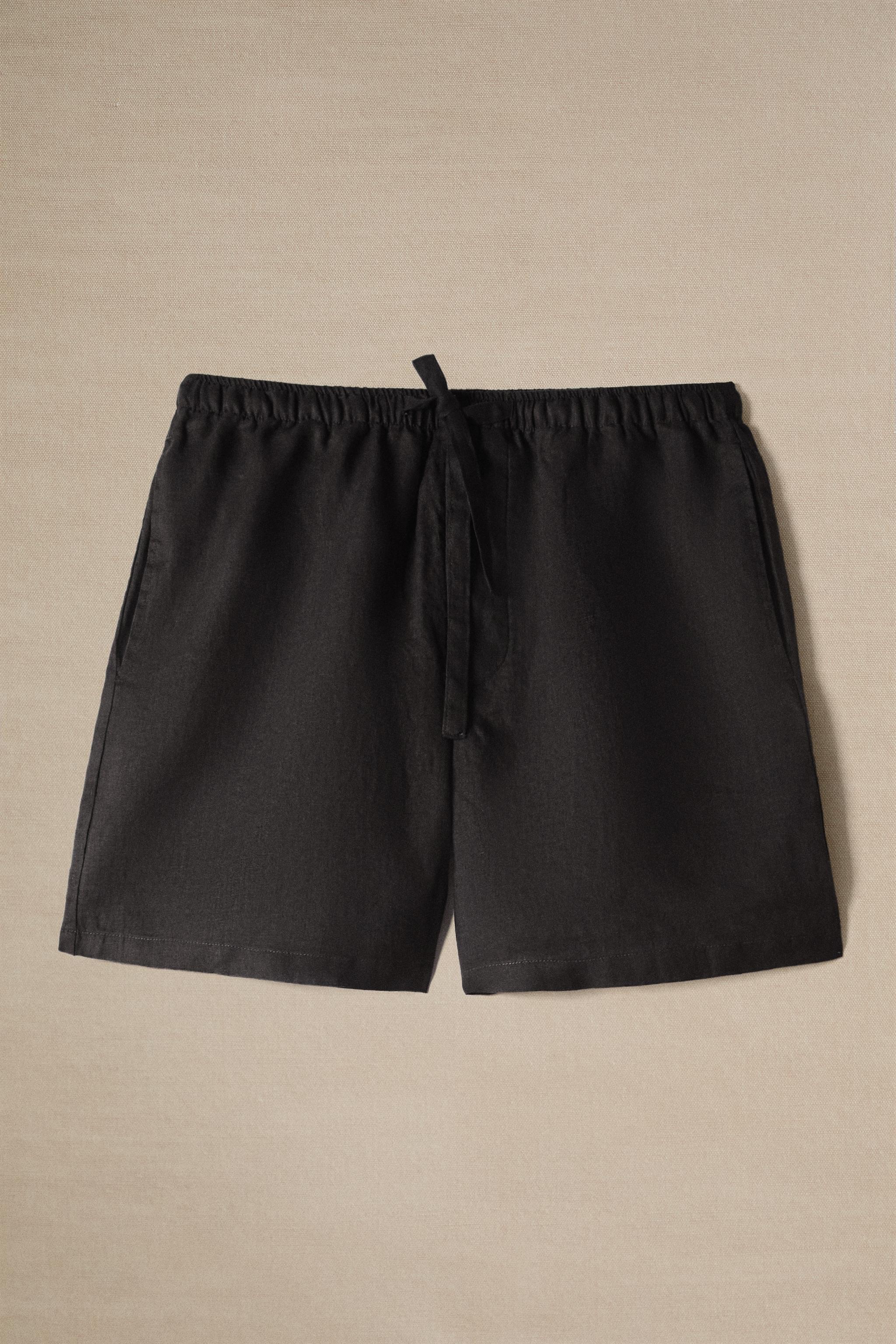 LINEN SHORTS