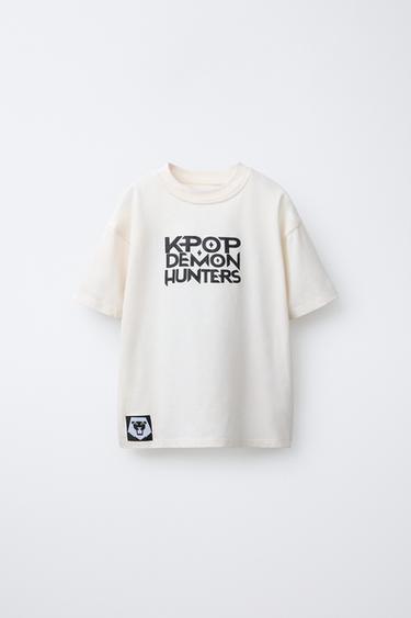 Zara KPOP DEMON HUNTERS™ NETFLIX © T-SHIRT - Ecru - Image 0