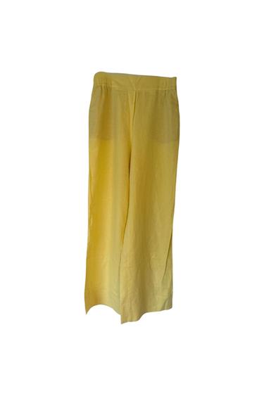 PANTALON LINO PIERNA ANCHA