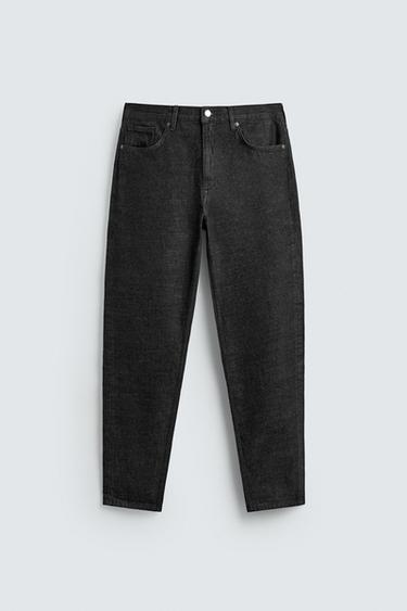 SLIM FIT JEANS - Black by Zara