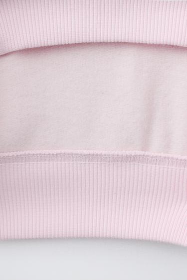 ZEBRA BILLIARD BALL PRINT SWEATSHIRT - Pink by Zara - Image 3