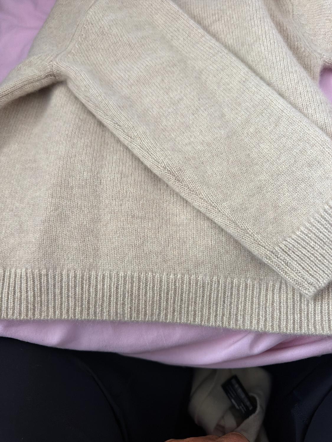 ZARA TIMELESS - CASHMERE KNIT JUMPER - Image 3