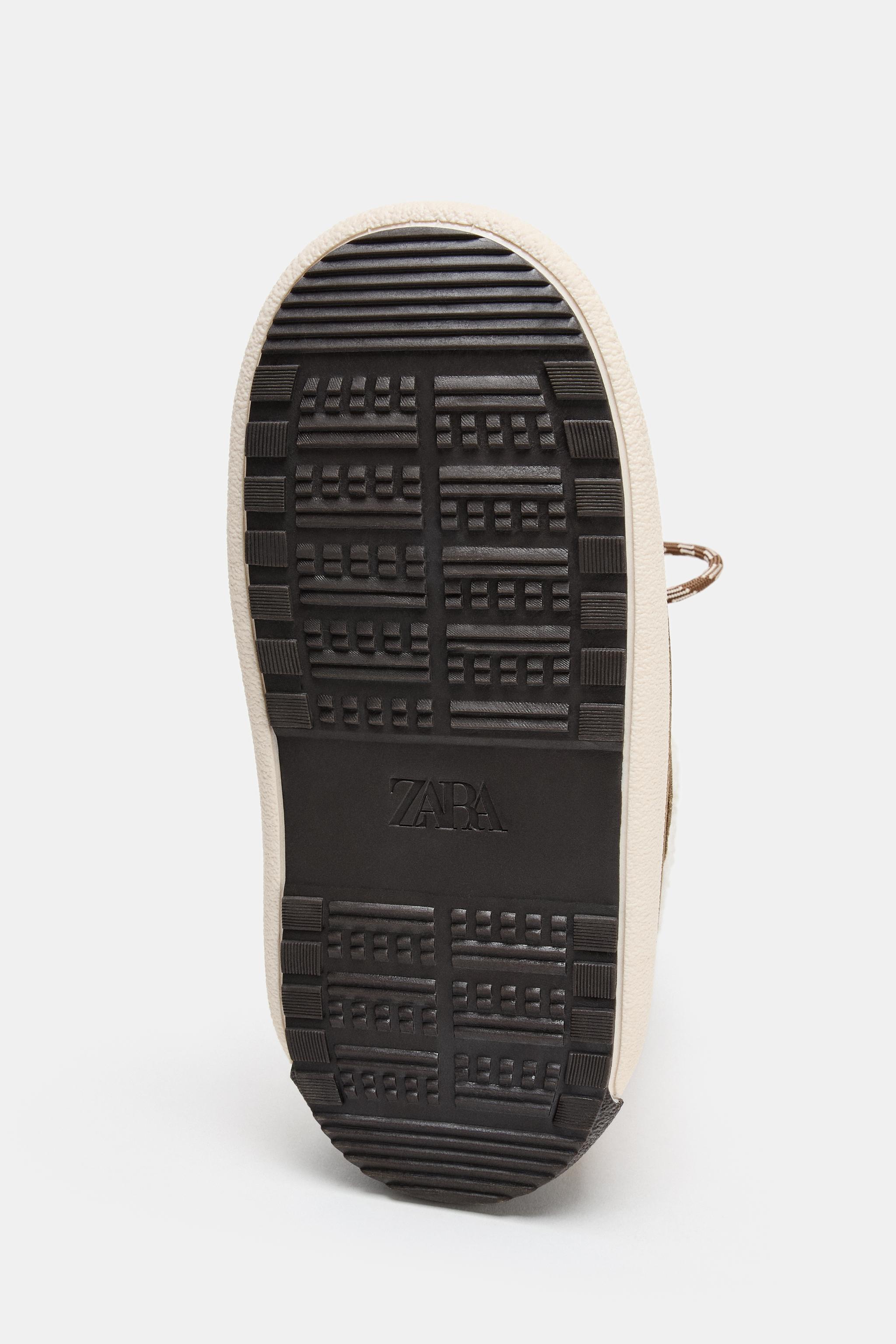 BOTTINES EN MATIÈRES VARIÉES COLLECTION SKI