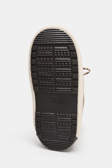 BOTTINES EN MATIÈRES VARIÉES COLLECTION SKI - Marron sable de Zara - Image 10