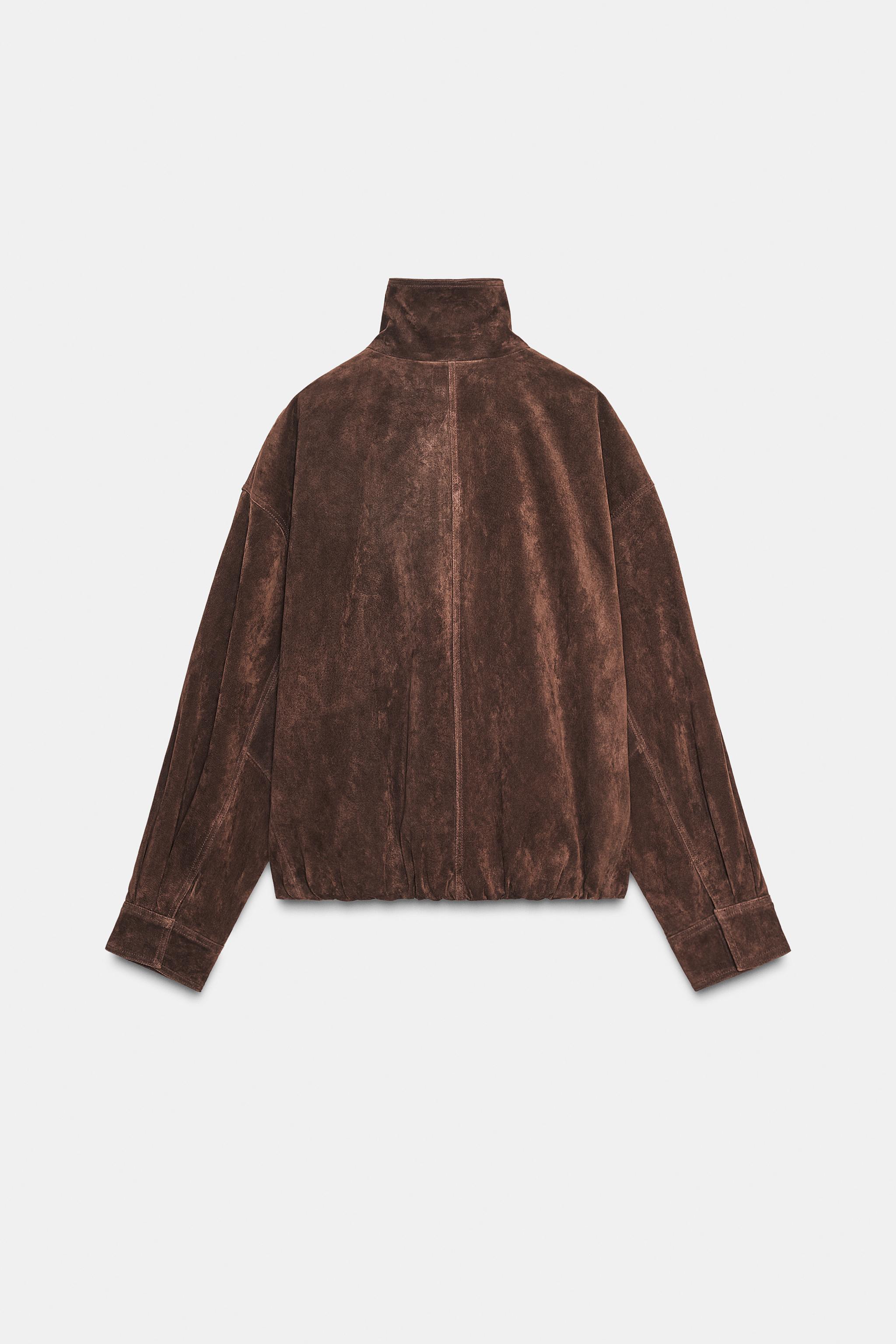 ZARA リアル レザージャケット　ダークブラウン ZARAのリアルレザー | 毒舌ゆりこ、Just be myself!
