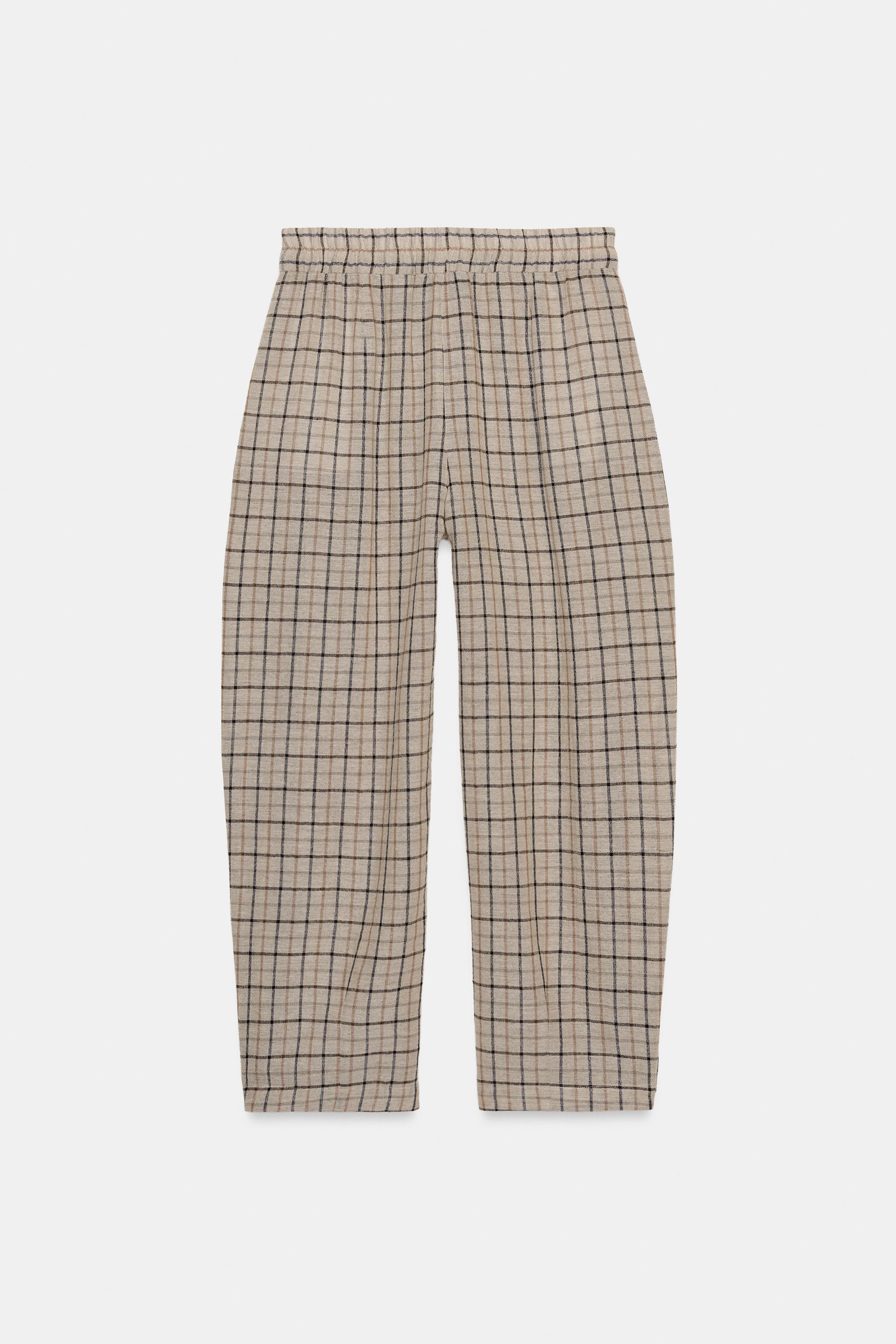 PLAID PANTS ZW COLLECTION
