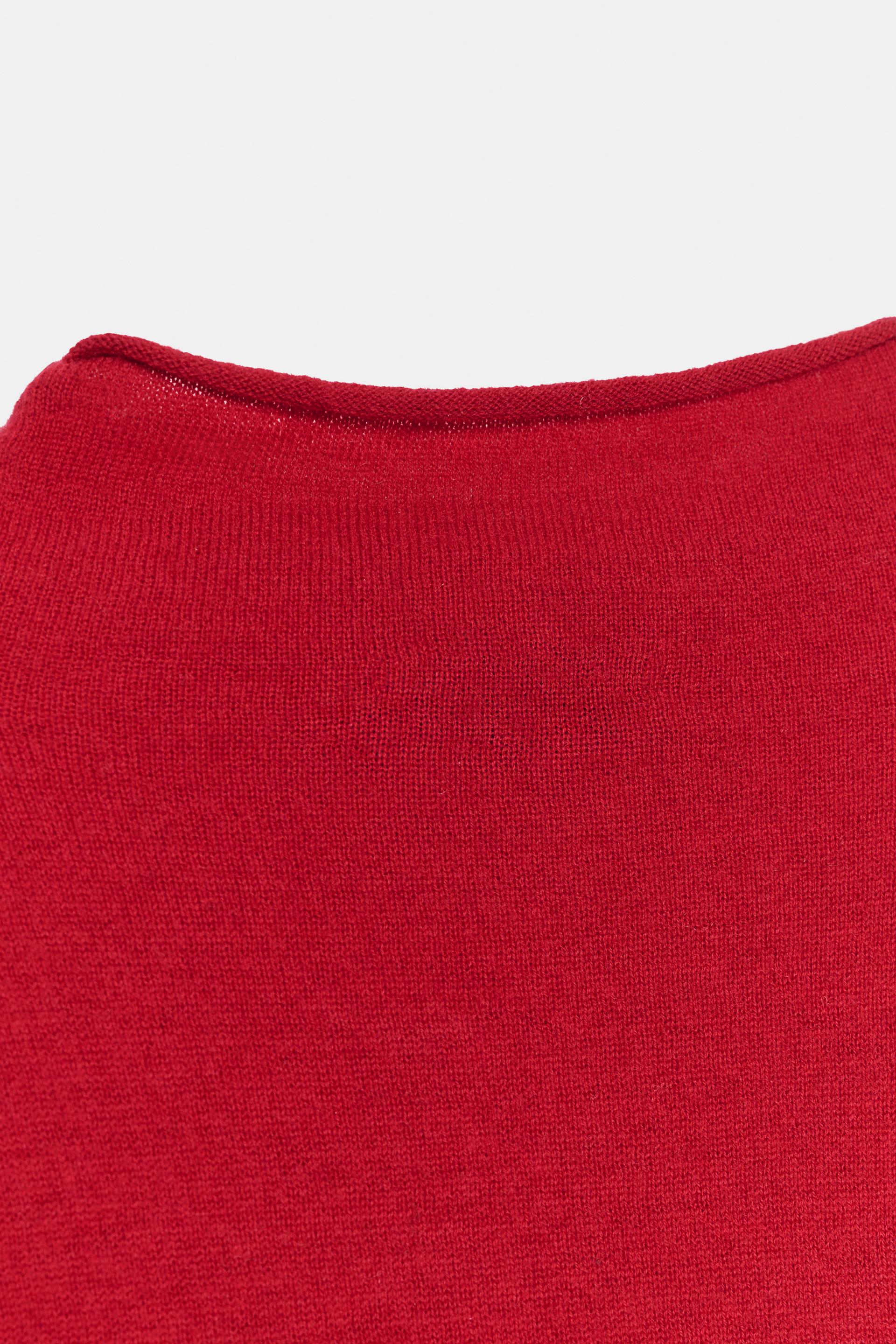 EXTRA-SOFT 100% WOOL MOCK NECK SWEATER thumbnail 8