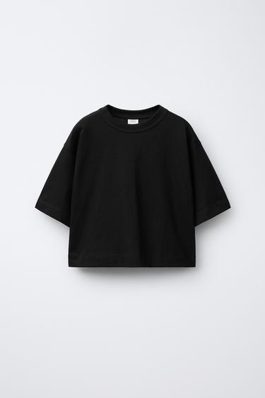CAMISETA HEAVY WEIGHT - Negro de Zara