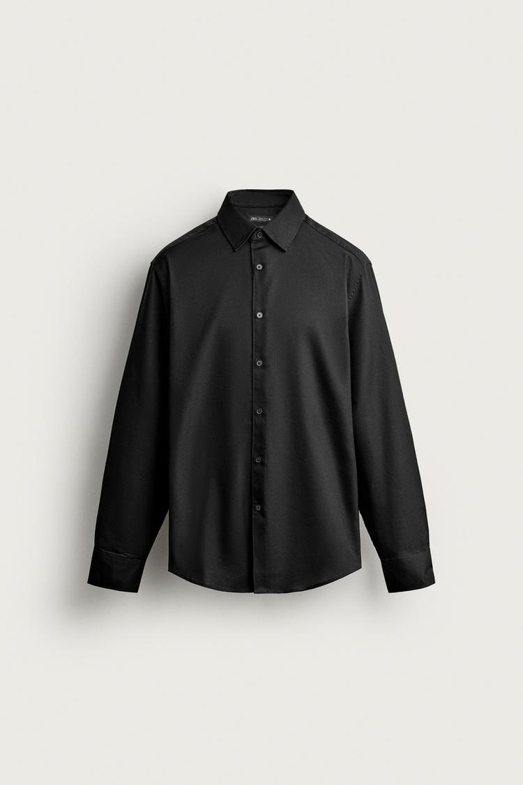 TEXTURED REGULAR FIT SHIRT