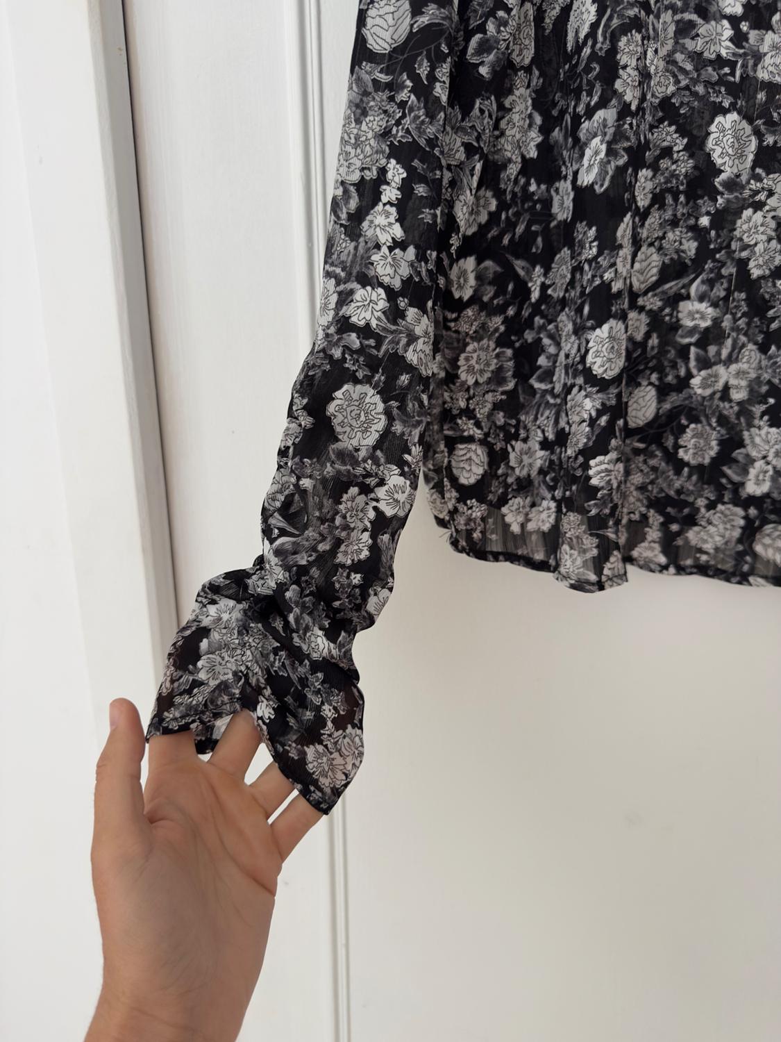 FLORAL PRINT BLOUSE - Image 3