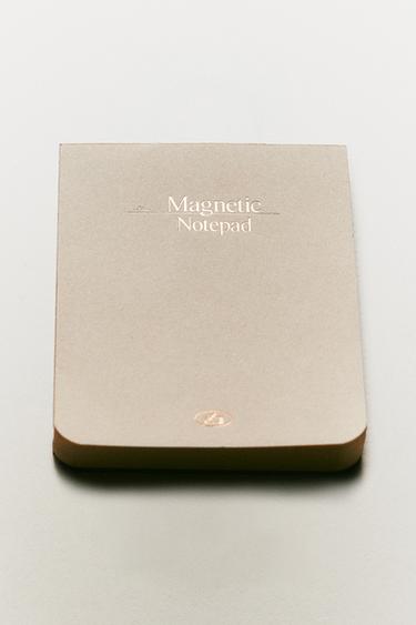 BLOC-NOTES MAGNÉTIQUE - Écru de Zara - Image 5