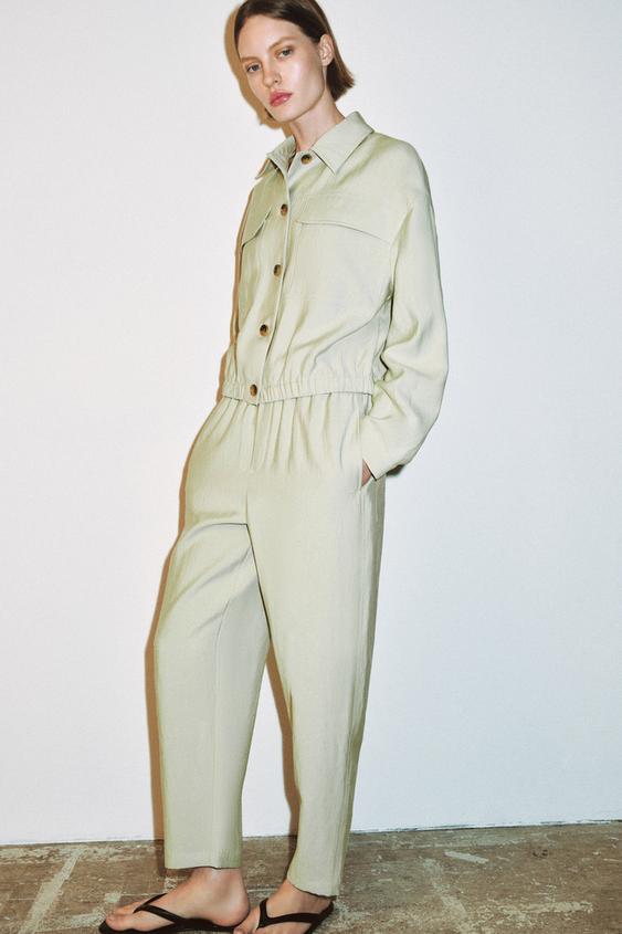 SHORT JACKET WITH FLAP POCKETS