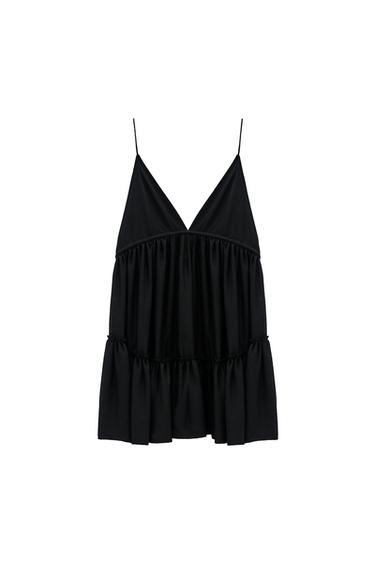 RUFFLED DRESS