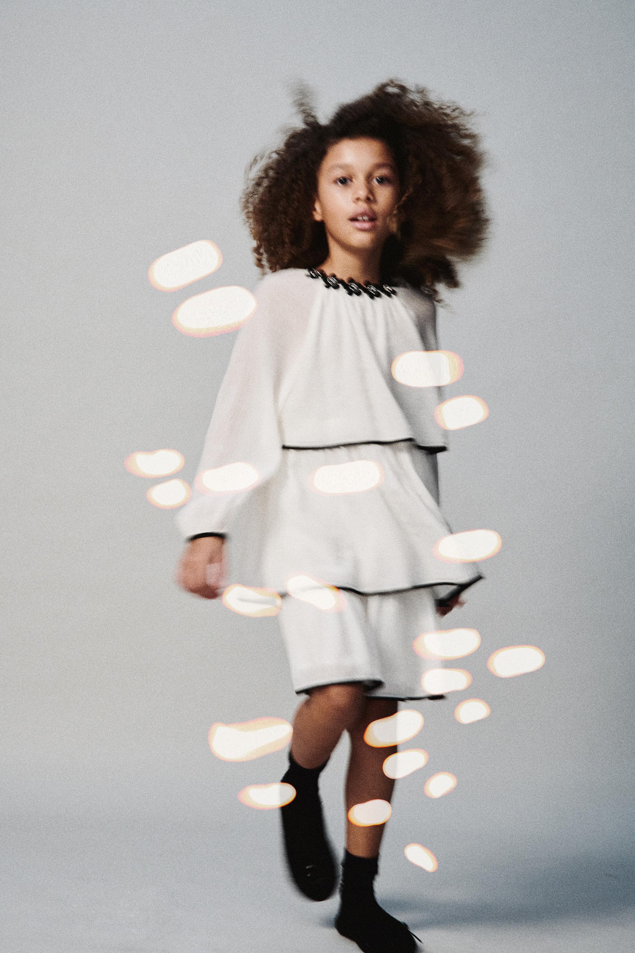 FLOWY JEWEL FLOWER DRESS