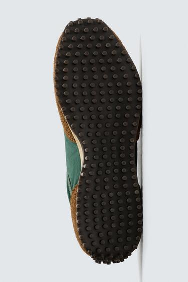 RETRO STYLE TRAINERS - Green by Zara - Image 6