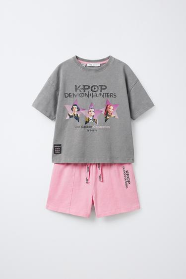 6-14 AÑOS/ PIJAMA KPOP DEMON HUNTERS™ NETFLIX © - Rosa de Zara - Imagen 0