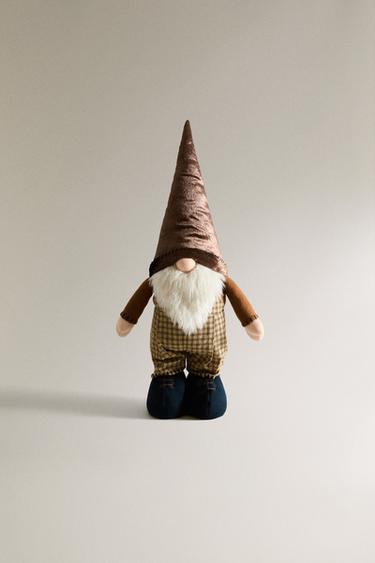 DÉCO GNOME BARBE NOËL - Marron de Zara - Image 2
