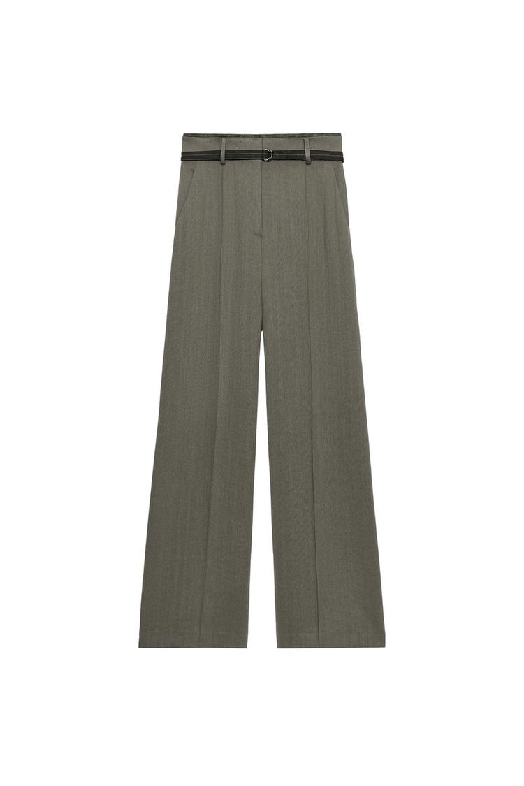 ZW COLLECTION TROUSERS WITH DOUBLE WAISTBAND