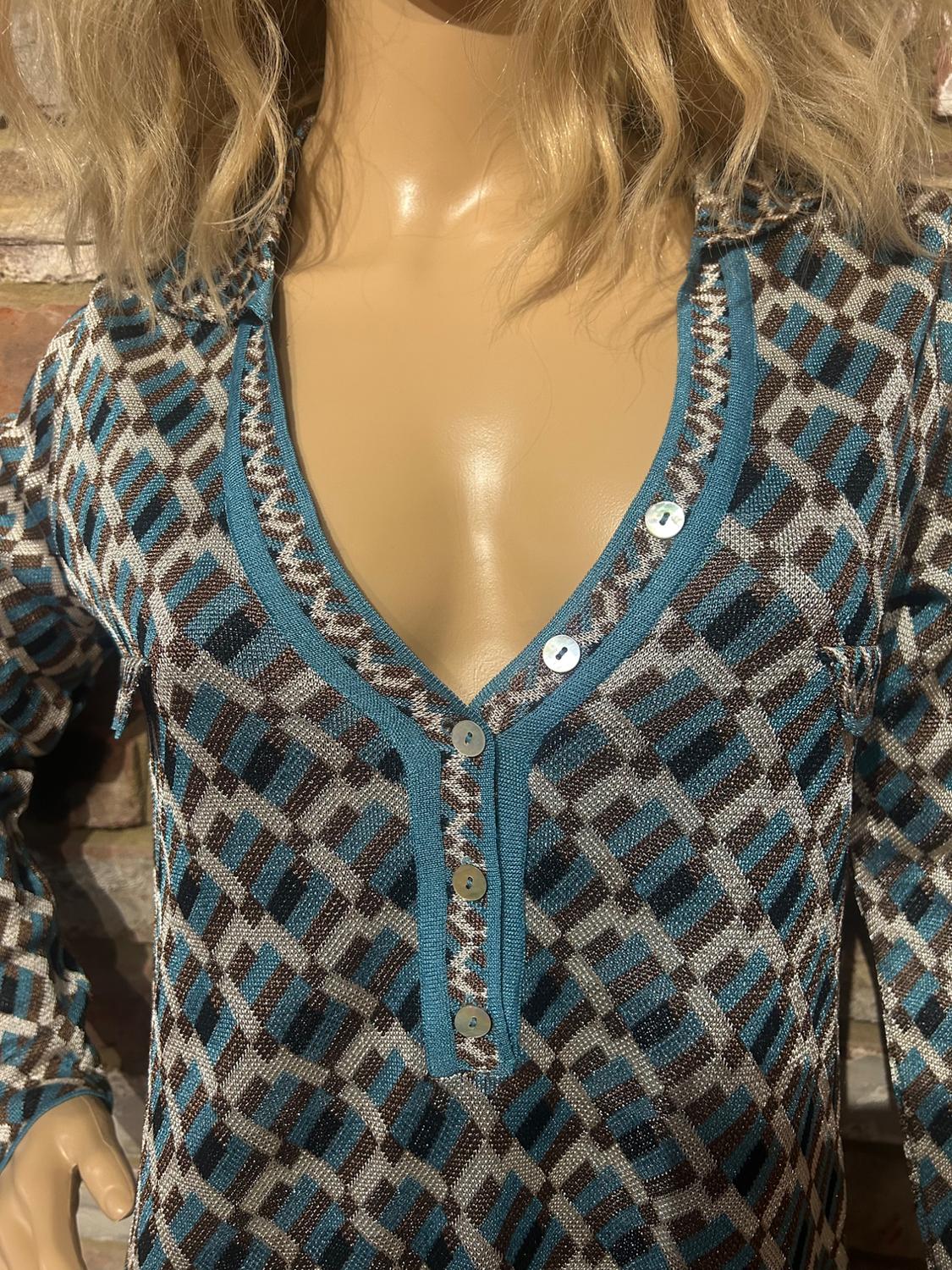 JACQUARD KNIT DRESS - Image 4