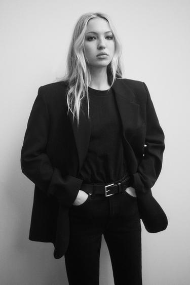 BLAZER RECTO - Negro de Zara