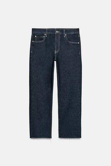 JEANS ZW COLLECTION TIRO MEDIO - Azul de Zara - Imagen 0
