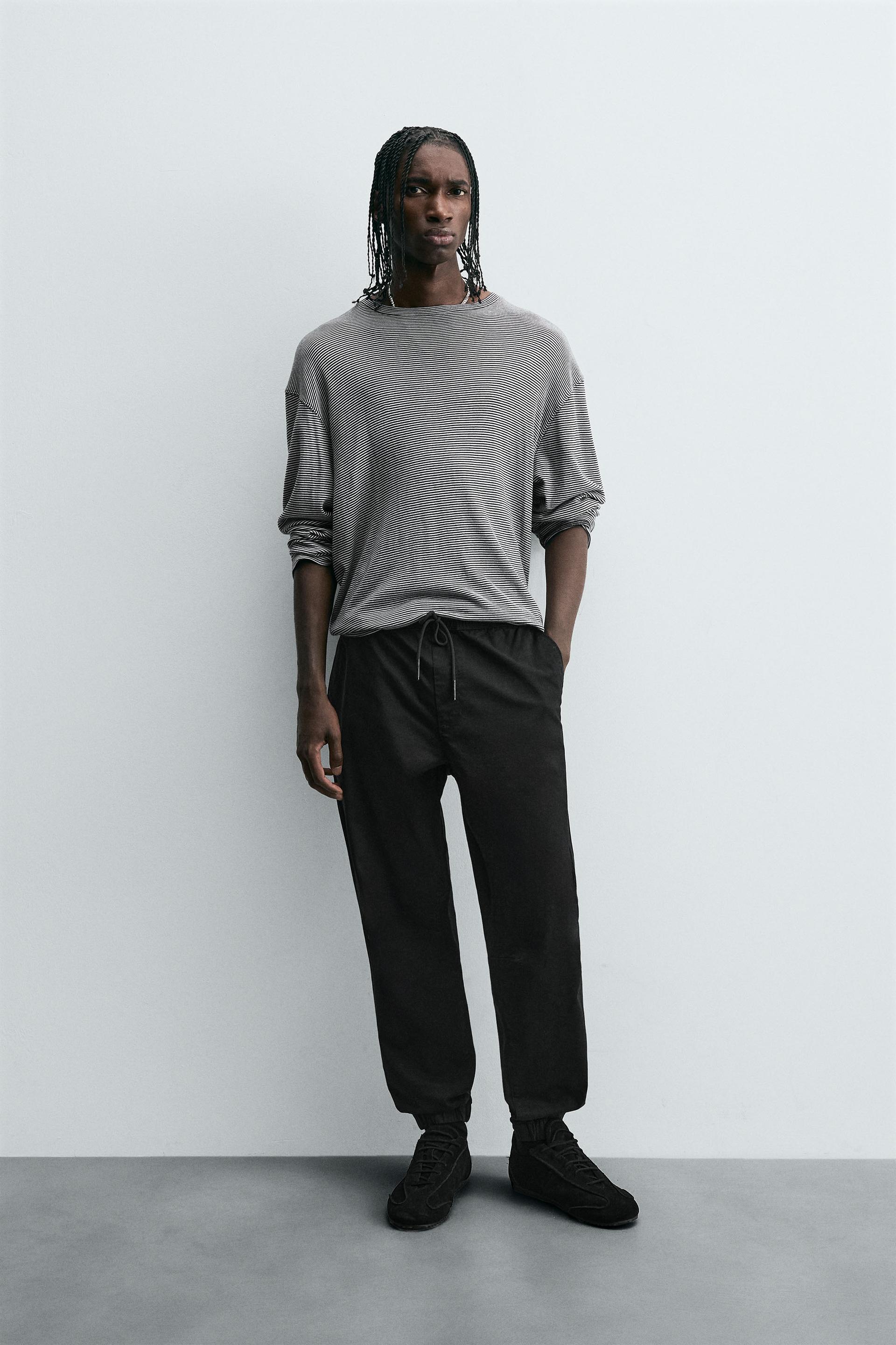 Slim Fit Jogger Waist Trousers