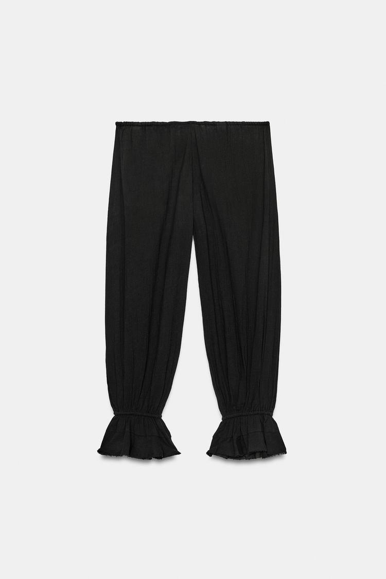 Pantalones sarouel rústicos 6