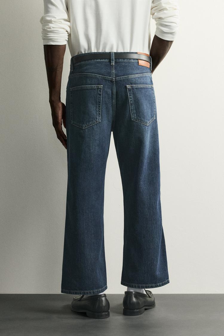 Jeans cropped de corte holgado 3