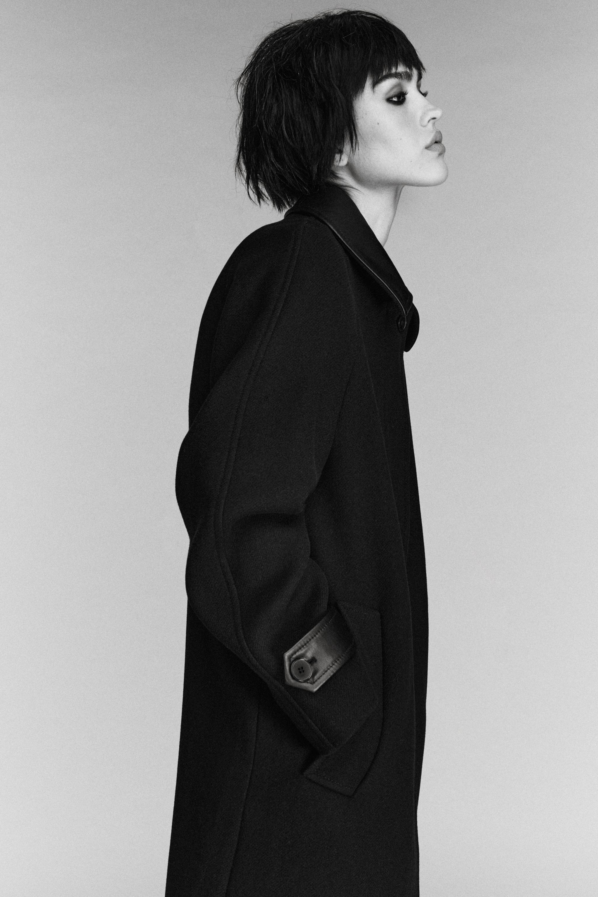 ZARA zw collection クロップド MANTECO ウール コート｜Yahoo