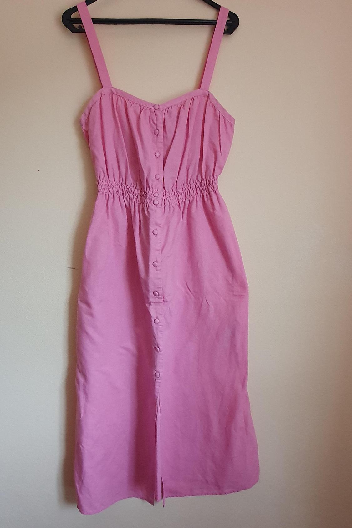 STRAPPY MIDI DRESS