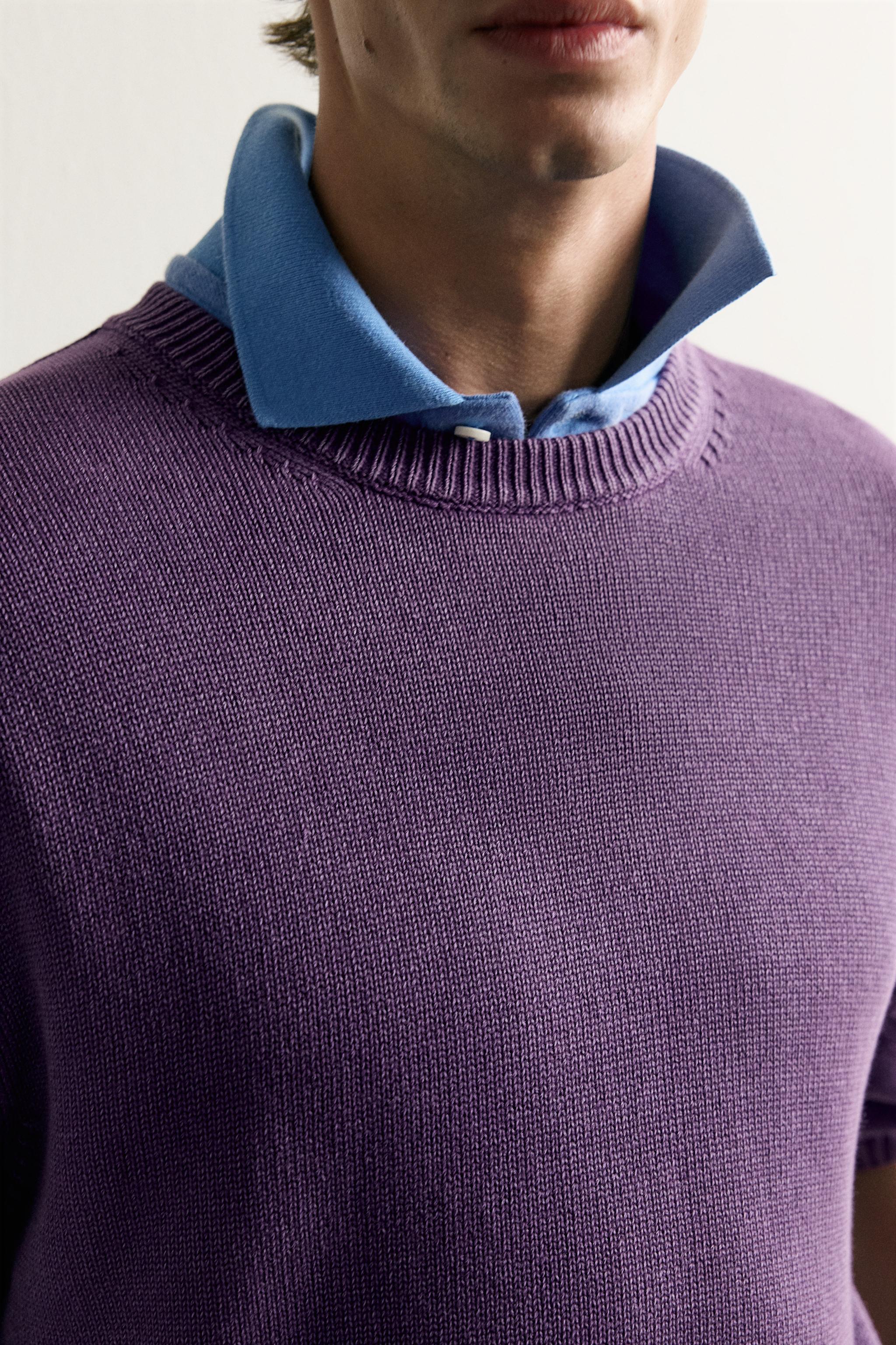 REGULAR FIT COTTON JUMPER