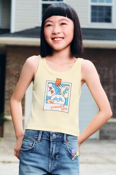 CHIIKAWA TOP - Yellow by Zara