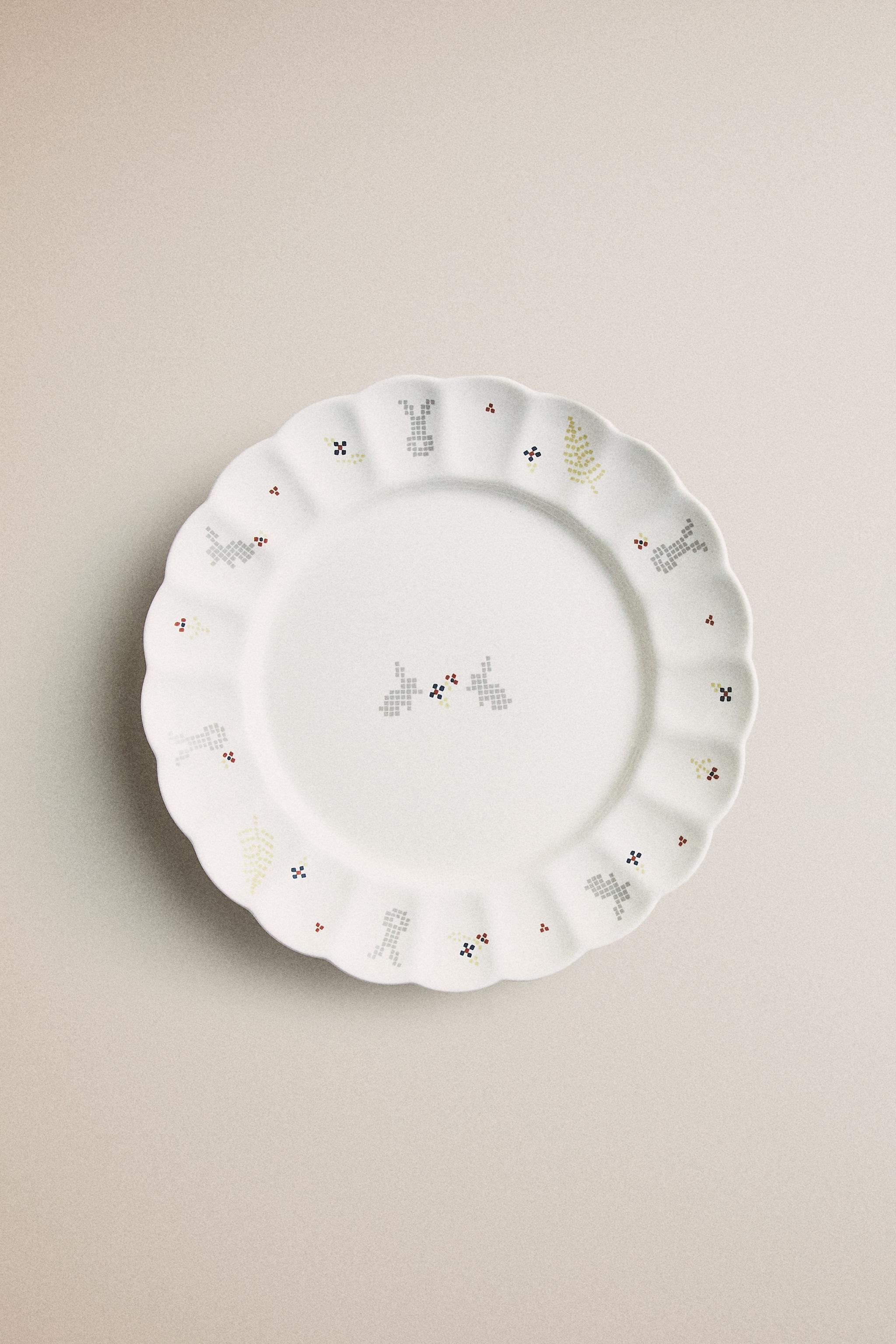 ASSIETTE ENFANT PORCELAINE LAPINS