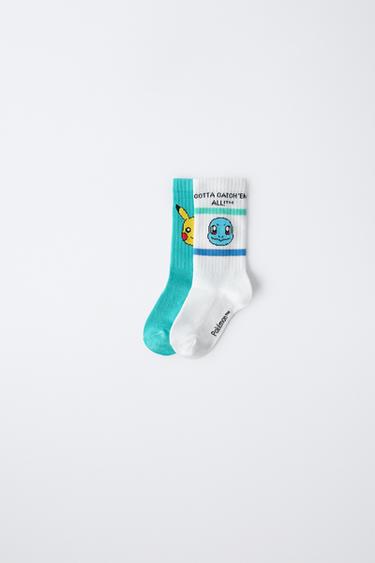 PACK DOS CALCETINES PIKACHU POKÉMON ™ - Verdoso de Zara - Imagen 0