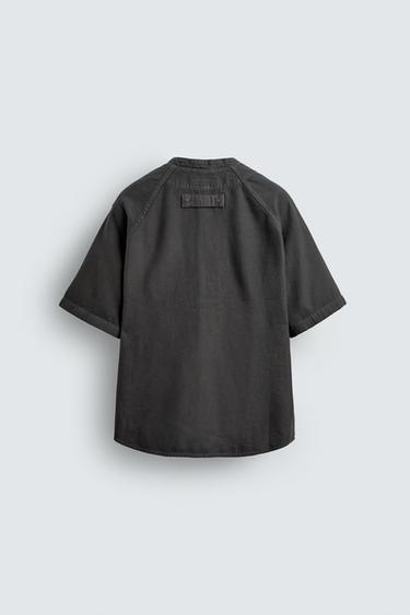 CHEMISE BASEBALL À IMPRIMÉ CHAMPION ® X ZARA - Gris de Zara - Image 7