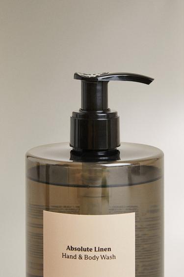 (500 ML) ABSOLUTE LINEN LIQUID HAND AND BODY SOAP - Mustard by Zara - Image 2