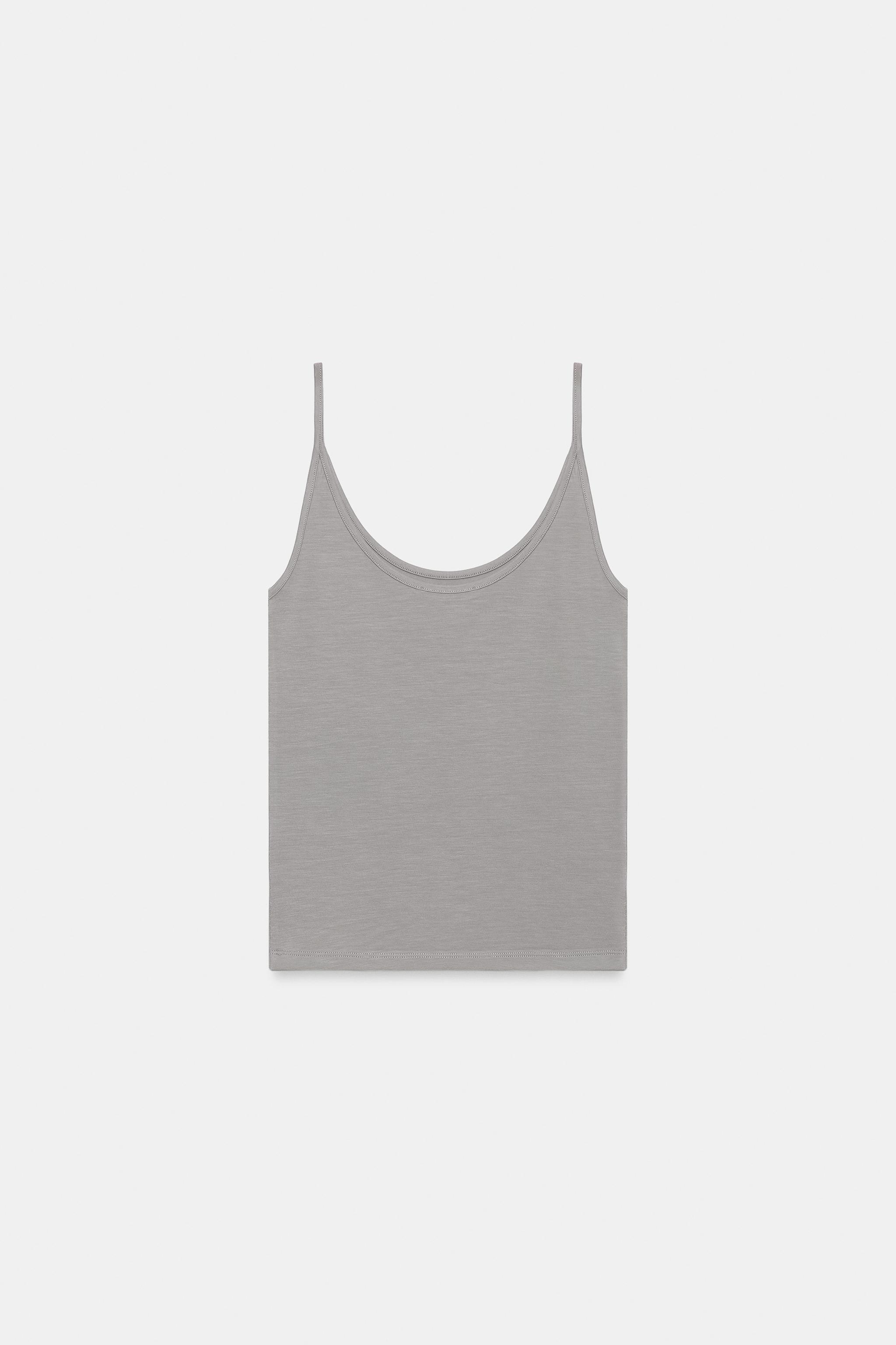Zara İNCE ASKILI TOP görsel 6