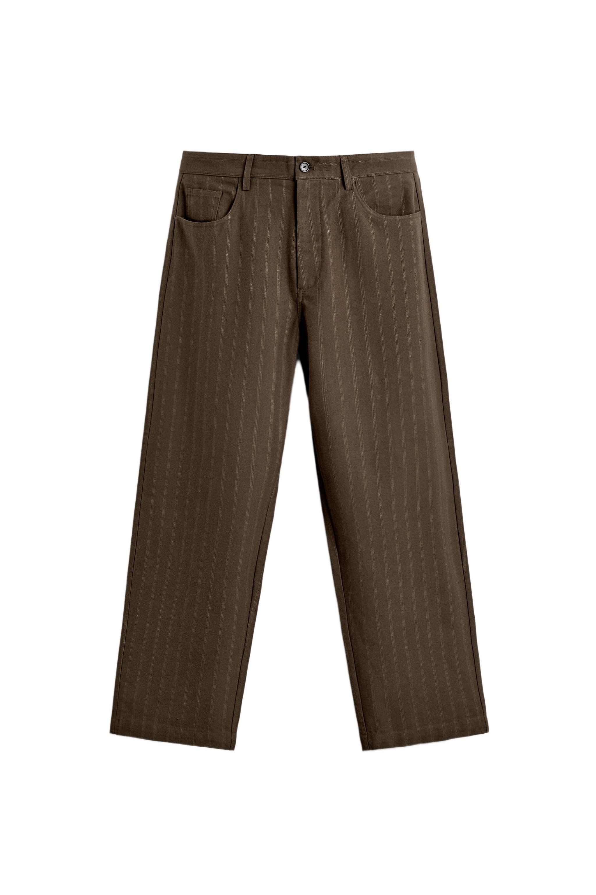 【新品】 ZARA ストライプ柄バルーンフィットパンツ ※12/21まで限定販売 ☆ドイツ発*ZARA*新作*バルーンフィットストライプパンツ/BH☆ (ZARA