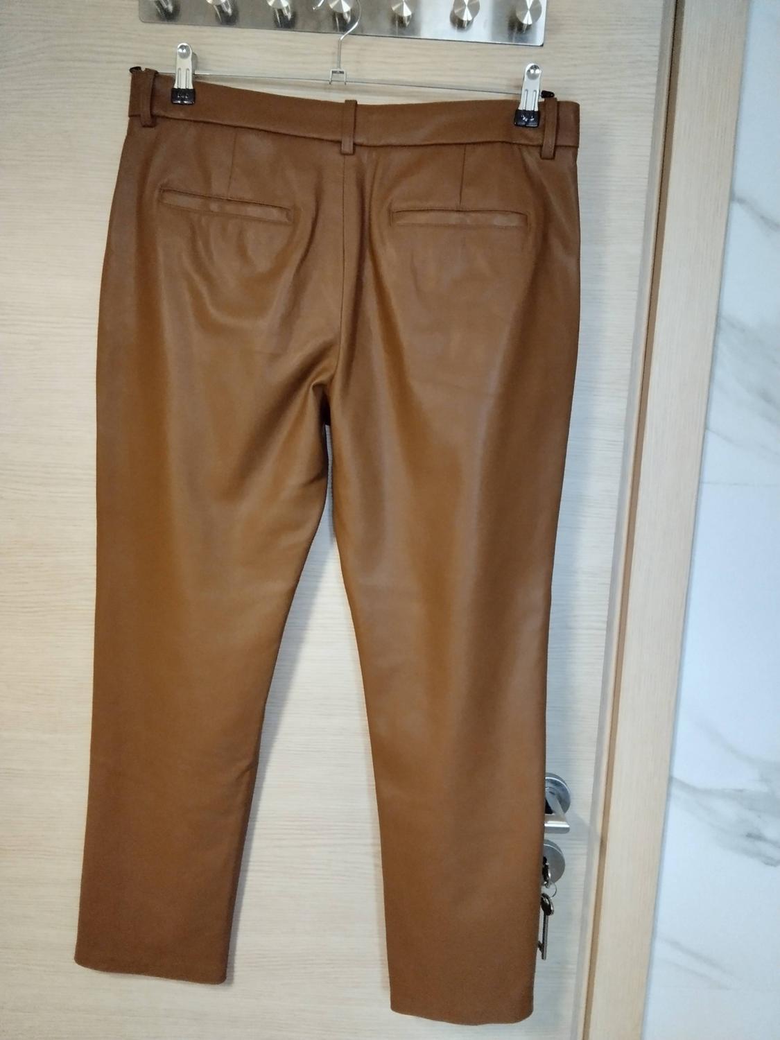 FAUX LEATHER TROUSERS - Image 4