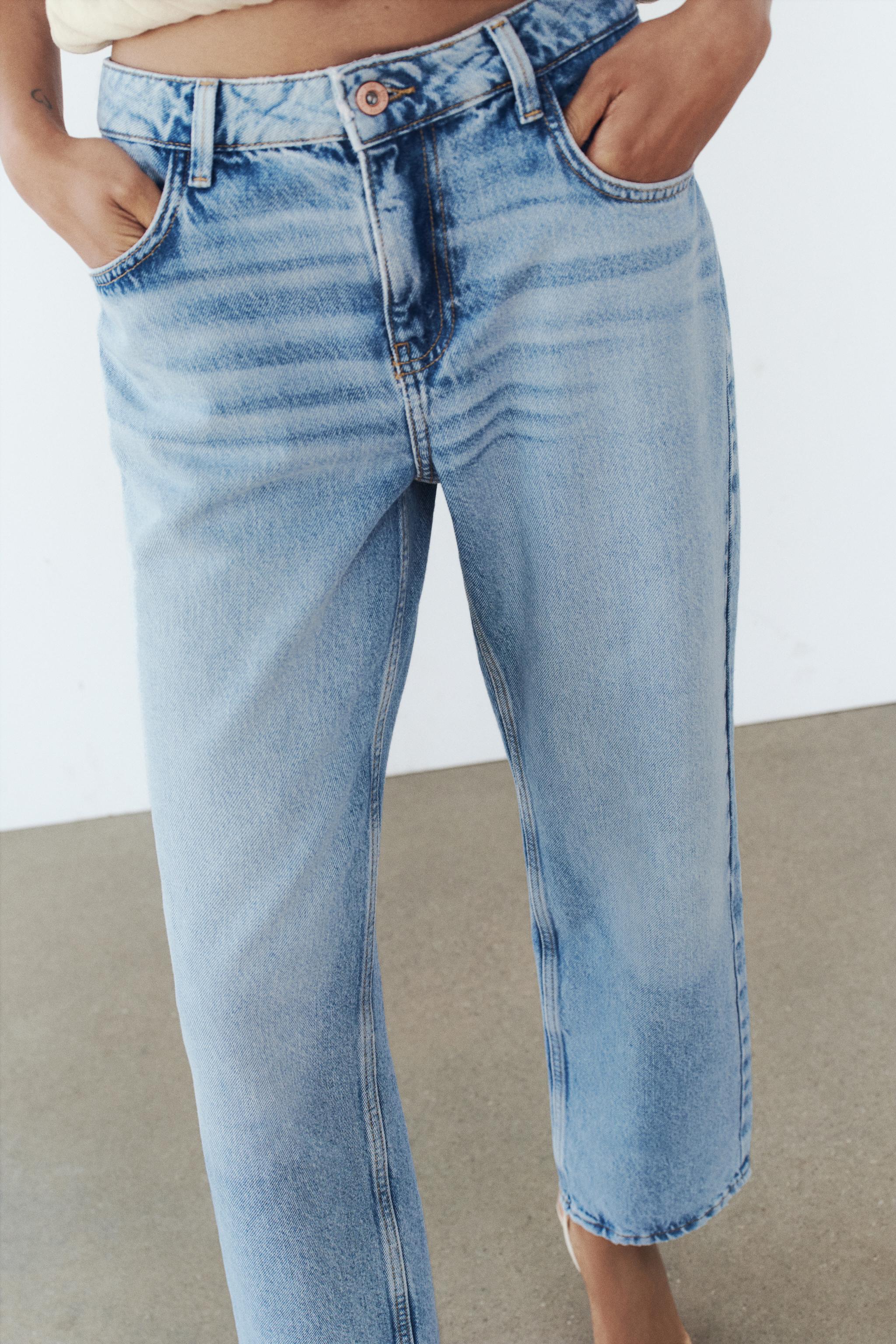 Z1975 HIGH-WAISTED CROPPED STRAIGHT JEANS