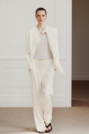 Zara 造型 - 深鮭紅色