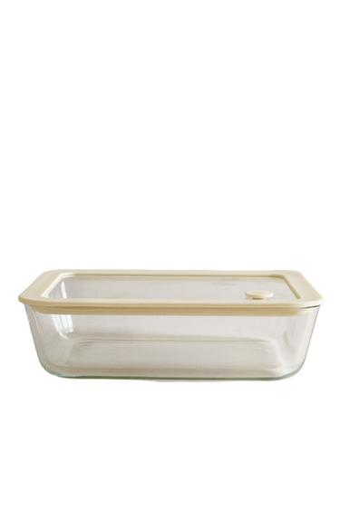 Zara 氣密容器 1400 毫升 - 奶油色