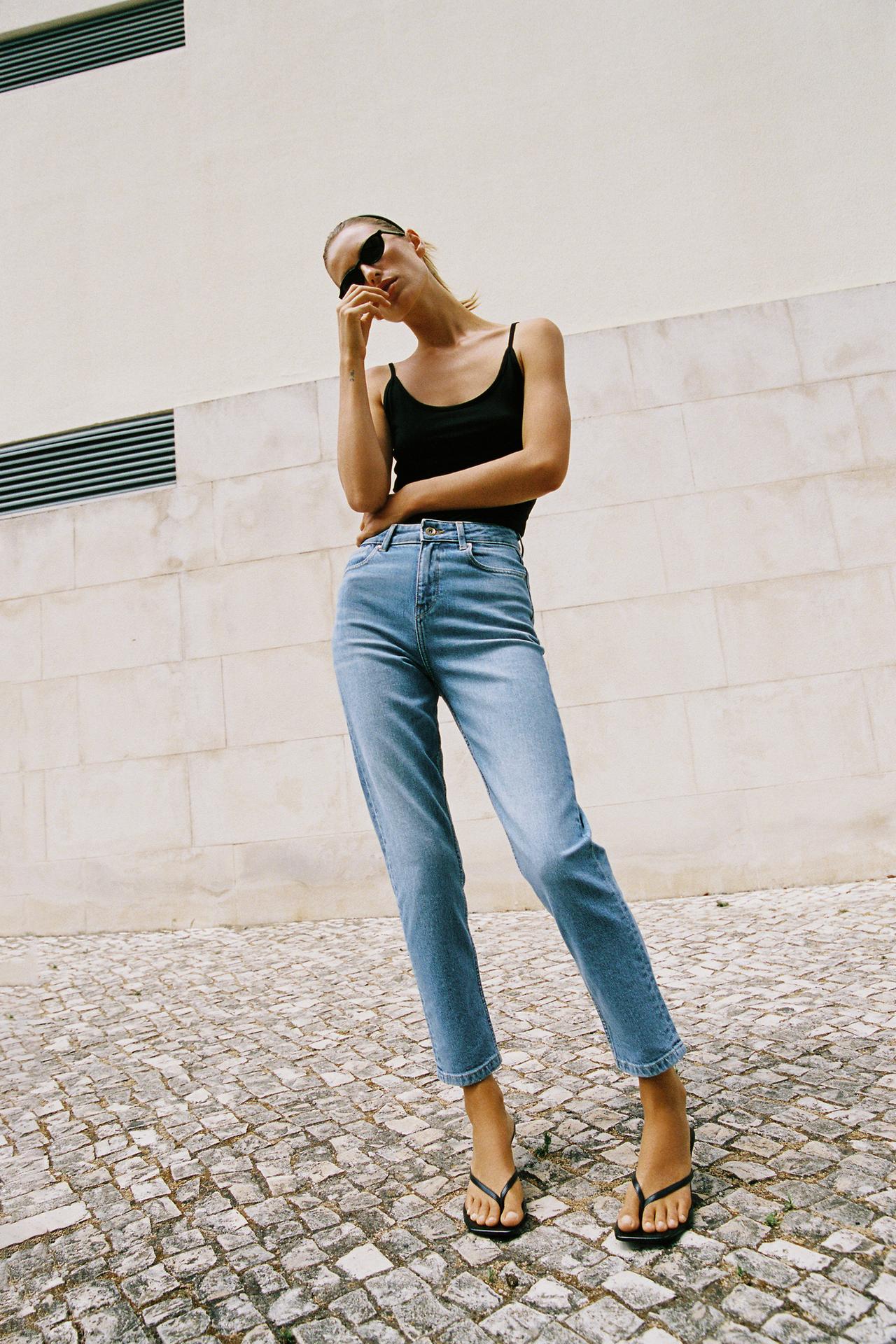 ДЖИНСЫ Z1975 MOM FIT С ВЫСОКОЙ ПОСАДКОЙ