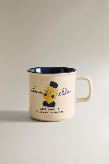LIMONCELLA CERAMIC MUG X THE ANIMALS OBSERVATORY - Multicoloured by Zara