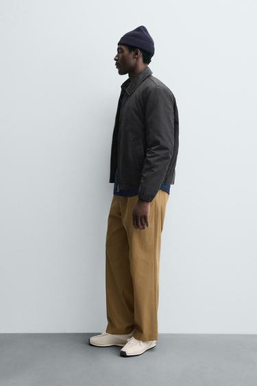 VESTE FINITION CIRÉE - Gris foncé de Zara - Image 3